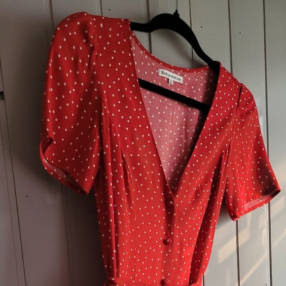 REFORMATION Breanna Dress - Picture 5 of 11